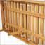 Causeuse d'extérieur en bois d'acacia Terassi avec coussins confortables et conception durable pour le patio et le balcon