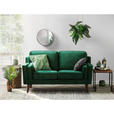 Forsyth Velvet Loveseat