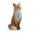 Seated Fox Sculpture