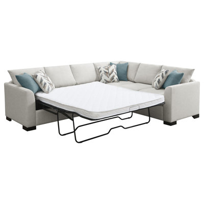 Radison Greige Upholstered Sectional Sofa