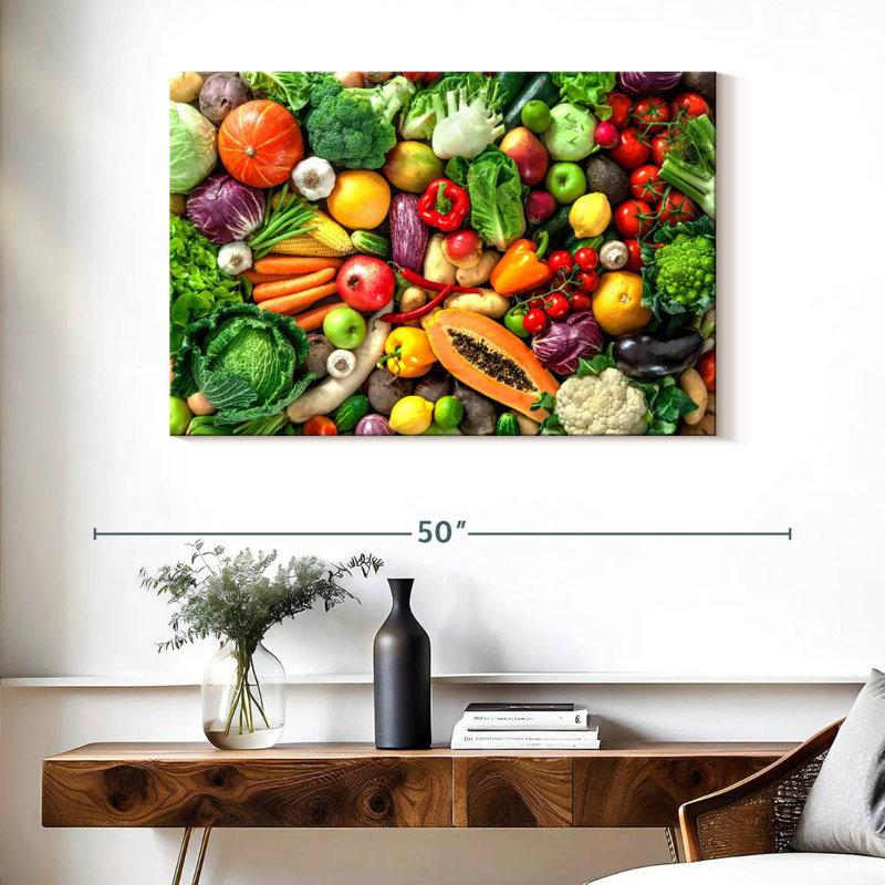 Kerrick récolte de fruits et légumes, H 26 po x l 39 po