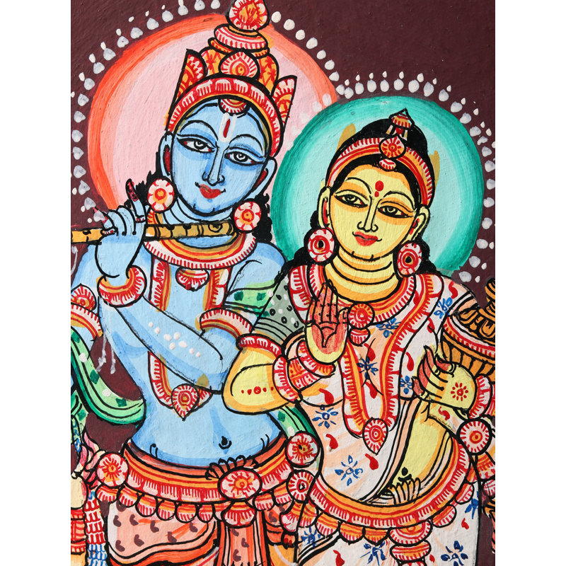 " Devine Pair Of Radha Krishna "