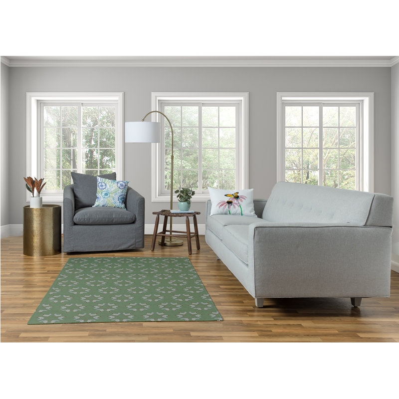 Chenille Indoor Rug, Rectangle 5' x 7'