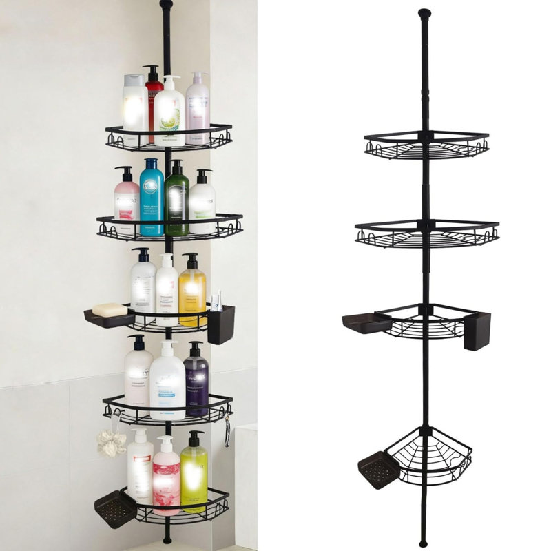 Tension Stainless Steel Shower Shelf