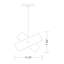 Tourbillon 1 - Light Single Geometric Pendant-26618008