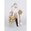 Lighted Blue Elegance Santa