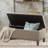 Elmdale Polyester Upholstered Storage Bench-1965721056