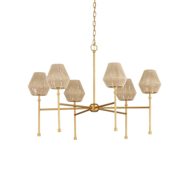 Francie LED Chandelier, 35.5"
