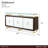 Belmont Place 76" Wide Sideboard with Glass Top - Espresso