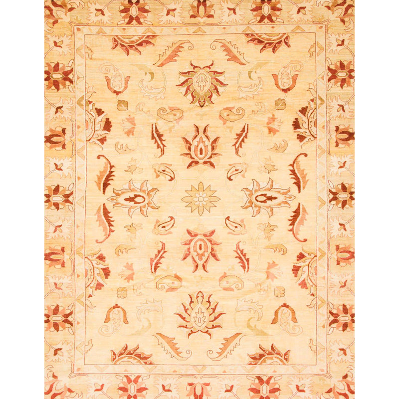 Adaora Wool Abstract Indoor Rug, Rectangle 4' x 6'