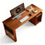Bureau rectangulaire en bois massif cerisier-1837618808-1837618810