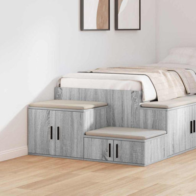 Storage Cabinet 127 X 41 X 40 Cm Engineered Wood