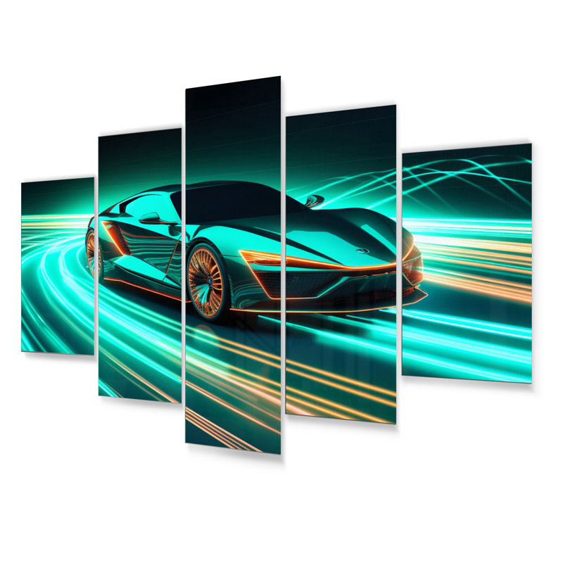 Transportation Wall Decor on Metal