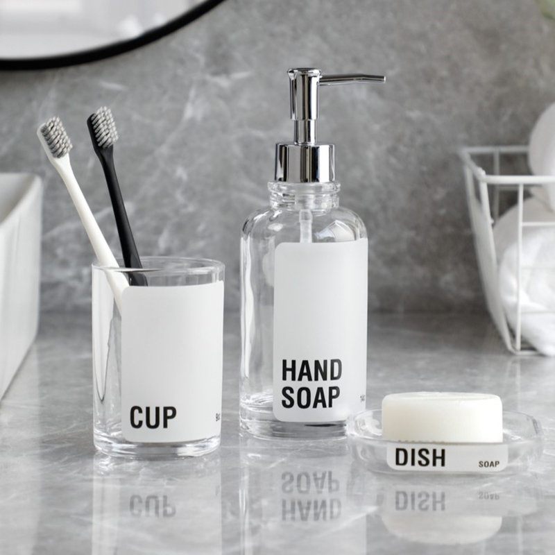 Ensemble d'accessoires de salle de bain