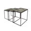 Ensemble de 3 tables emboîtables Haleyville
