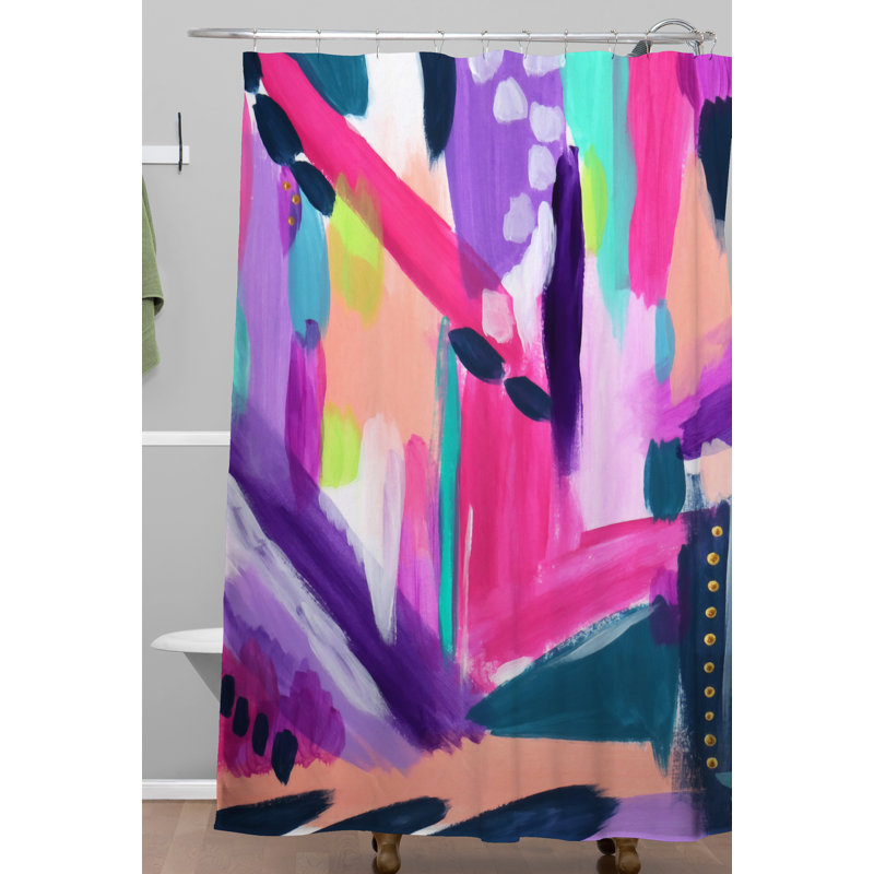 Abstract Shower Curtain