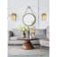 Miroir mural élégant et fonctionnel avec sangle de corde pour un décor contemporain-2136772358