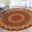 Tapis rouille en laine touffeté à la main Arinna-221118331