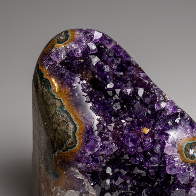 Genuine Amethyst Crystal Cluster From Brazil (2.55 Lbs)