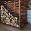 Cataleta 117cm W x 117cm D Wood Log Store