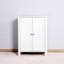 Armoire de rangement pour salle de bain avec tablette réglable à double porte