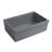 Whitehaus 30” Reversible Single Bowl Fireclay Kitchen Sink: 2-1/2" Lip, Beveled Front Apron-93363833