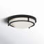 Plafonnier 2 lumières Aaru en noir mat-1276854112