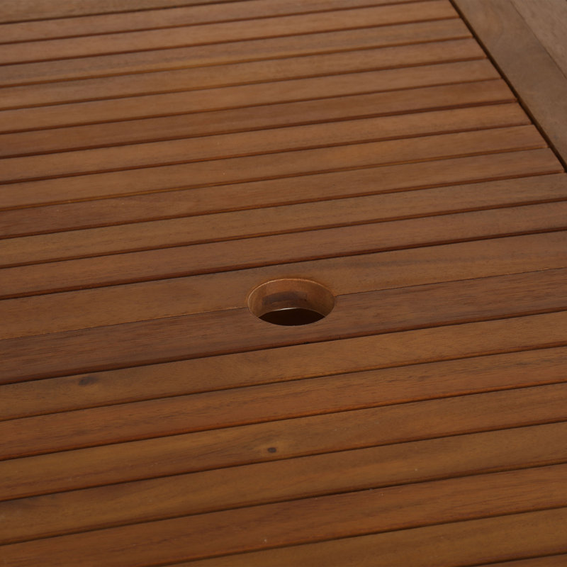 Anja Extendable Wooden Dining Table