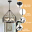 Lustre tambour de ferme 6 lumières Dodson 22,44 po-1662951439