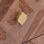 Commode en marbre 2 tiroirs Cora Rose