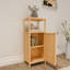 Armoire multi-scène de 41 pouces avec une tablette et 2 tablettes ouvertes, peu encombrante, idéale pour la salle de lavage