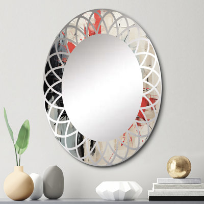 Innesker - Miroir mural moderne ovale
