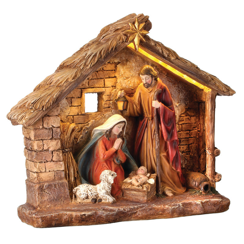 Crèche à DEL à DEL