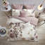 Couette Shabby Chic Blush King - 8 morceaux en coton avec coussins décoratifs et accessoires