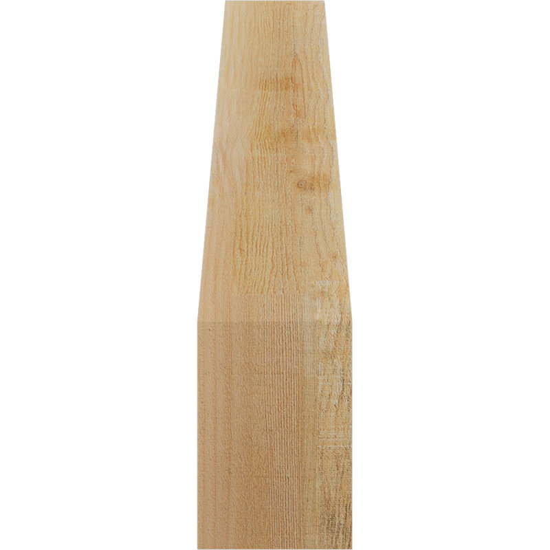 Attelle impériale du genou, Sapin de Douglas, Brute, H 26 po x l 6 po x P 18 po