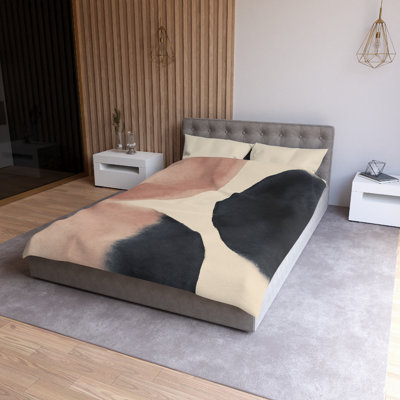 Microfiber Duvet Cover Boho Style, Design 79
