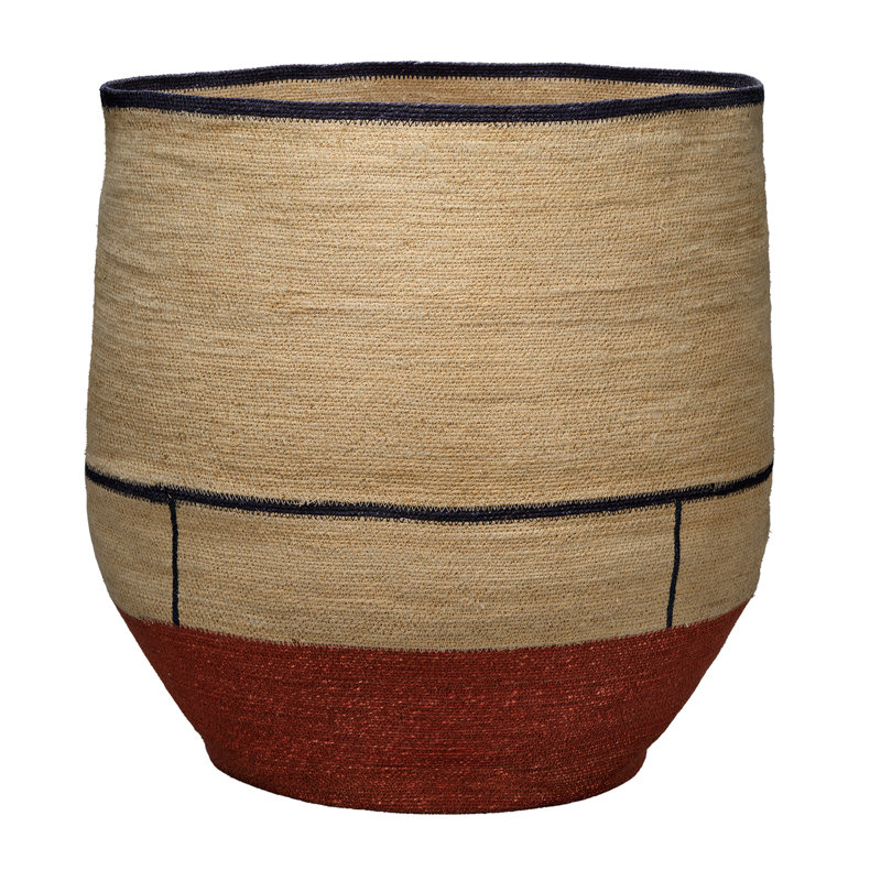 Panier en jonc de mer Firefly, naturel