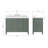 Grevera 48" Single Bathroom Vanity Set-1122301279