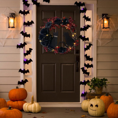 Handcrafted 37 cm Artificial Wreath