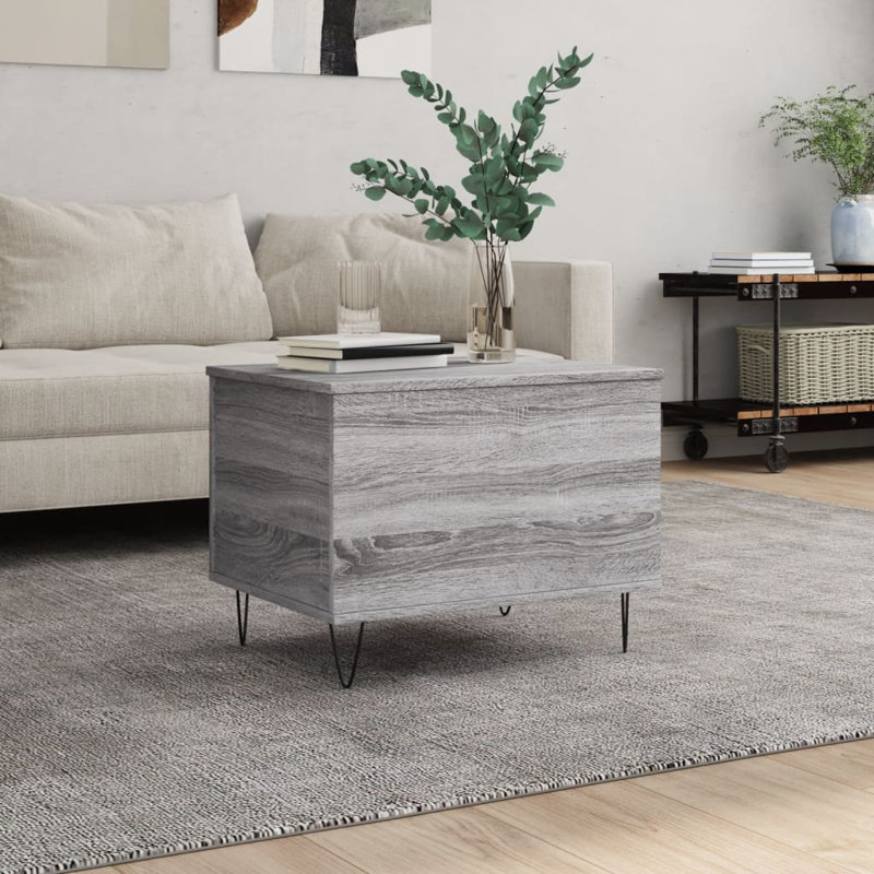 Moriaty Coffee Table, Grey Sonoma, 60cm L x 44.5cm W x 45cm H