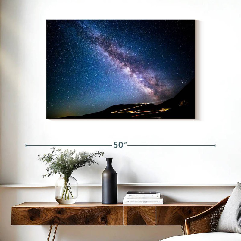 Oberle Beautiful Night Sky, 26" H x 39" W