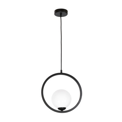 Andino 1 - Light Black Sphere Pendant