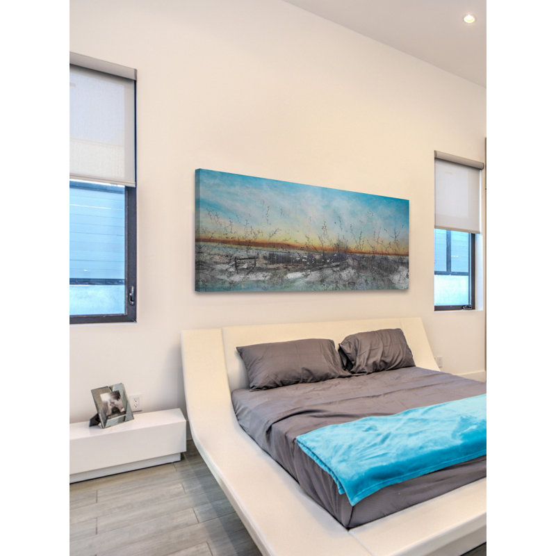 "42386" par tracy silva barbosa, reproduction d’art sur toile tendue, H 18 po x l 36 po