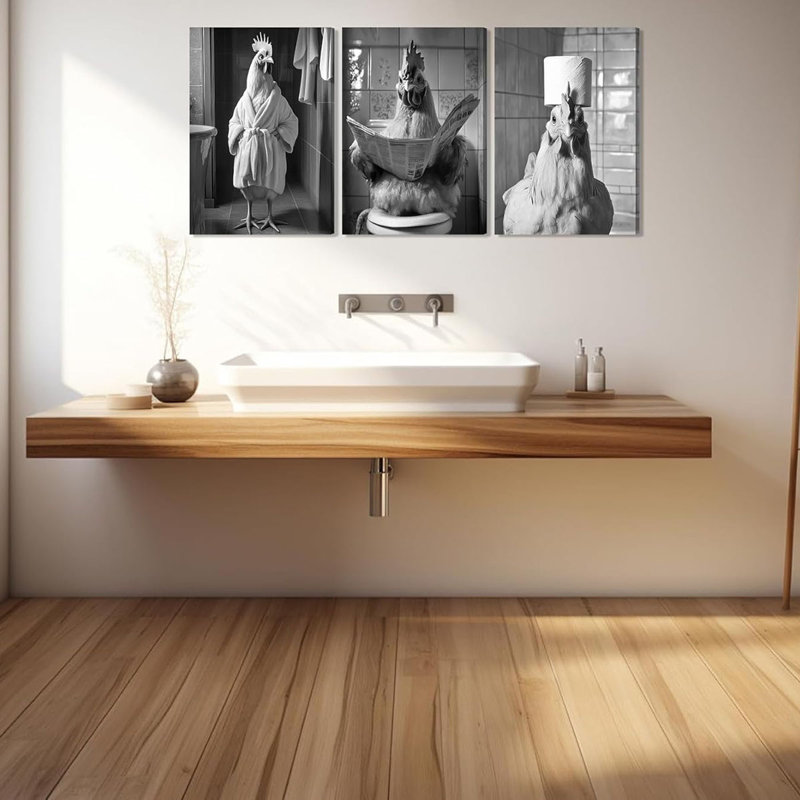 3 Piece Wrapped Canvas Print