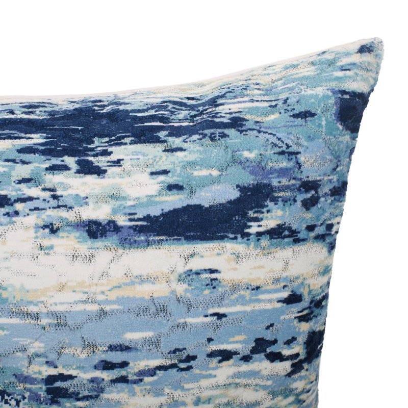 Housse de coussin Jordana, bleu