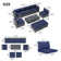 Bateman Wicker 6 - Person Modular Patio Conversation Sets with Cushions
