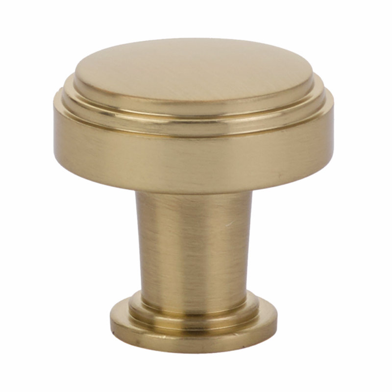 Emtek Newport Cabinet Knob 1-3/4", Satin Brass, 1.25''