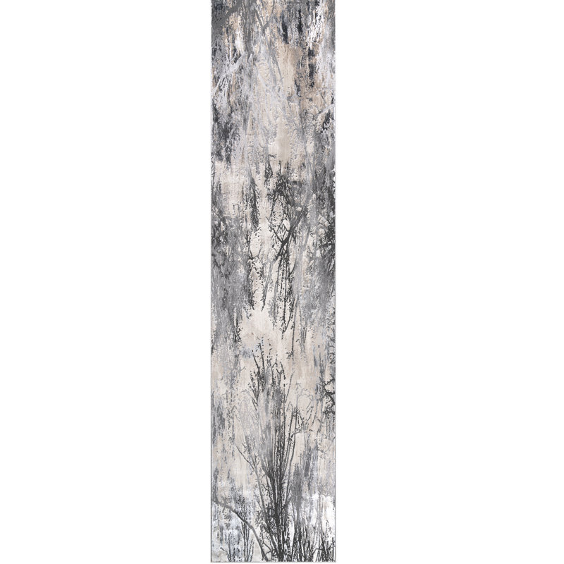 Juanis Abstract Indoor Rug, Runner 2'7" x 7'9"