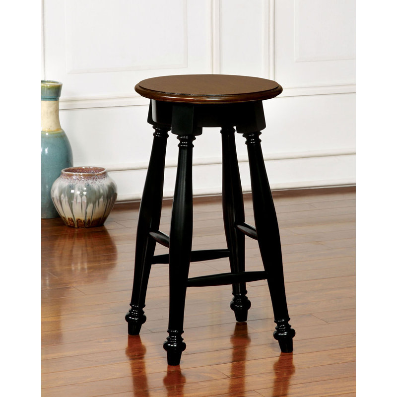 Kristasia Counter Stool, Black