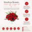 Holiday Floral Arrangement with Poinsettias and Berries
